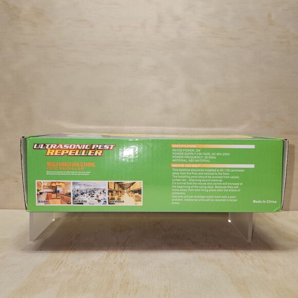 New Ultrasonic Pest Repeller 8 Pack Pest Control Set of Electronic Plug Indoor - Picture 3 of 9